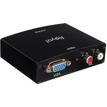تبدیل VGA به HDMI رویال مبدل VGA به HDMI رویال با صدا و آداپتور