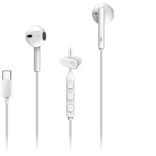 عنوان: هندزفری جنیوس HS-M366 USB-C متن جایگزین: Genius HS-M366 USB-C In-Ear Earphones